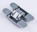 Eclipse Concealed Hinges 130mm Satin Chrome (pack of 2)